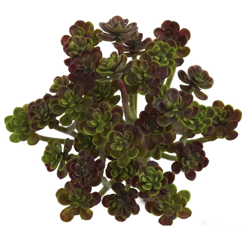 Hivvago 7" Sedum Succulent Artificial Plant (Set of 8)