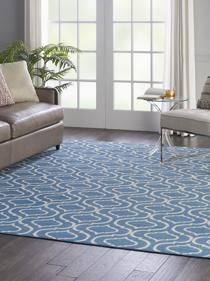 Jubilant JUB19 Blue 8' x Round Rug