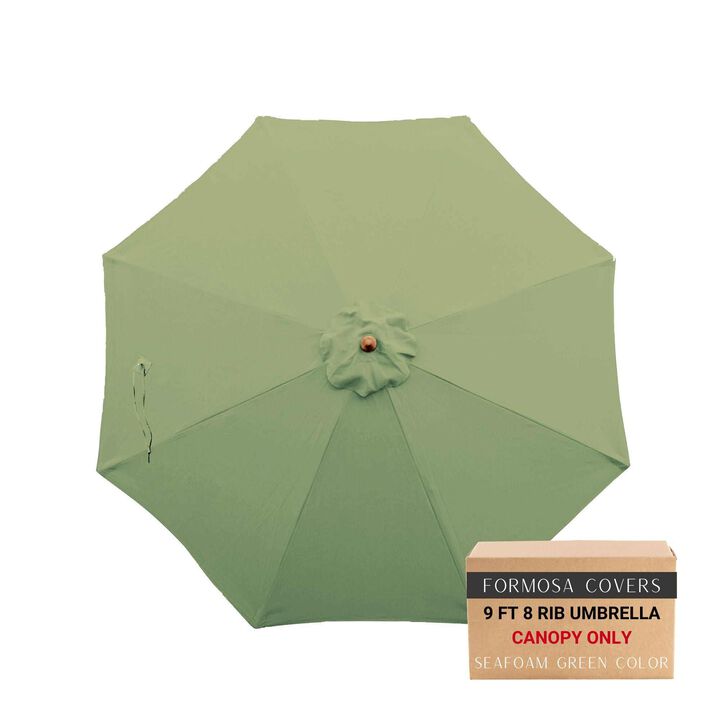 9ft Market Patio Umbrella 8 Rib Replacement Canopy