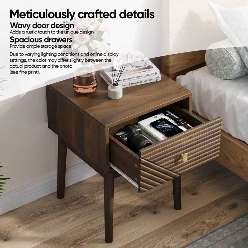 Lupso Mid-Century Nightstand image number 2