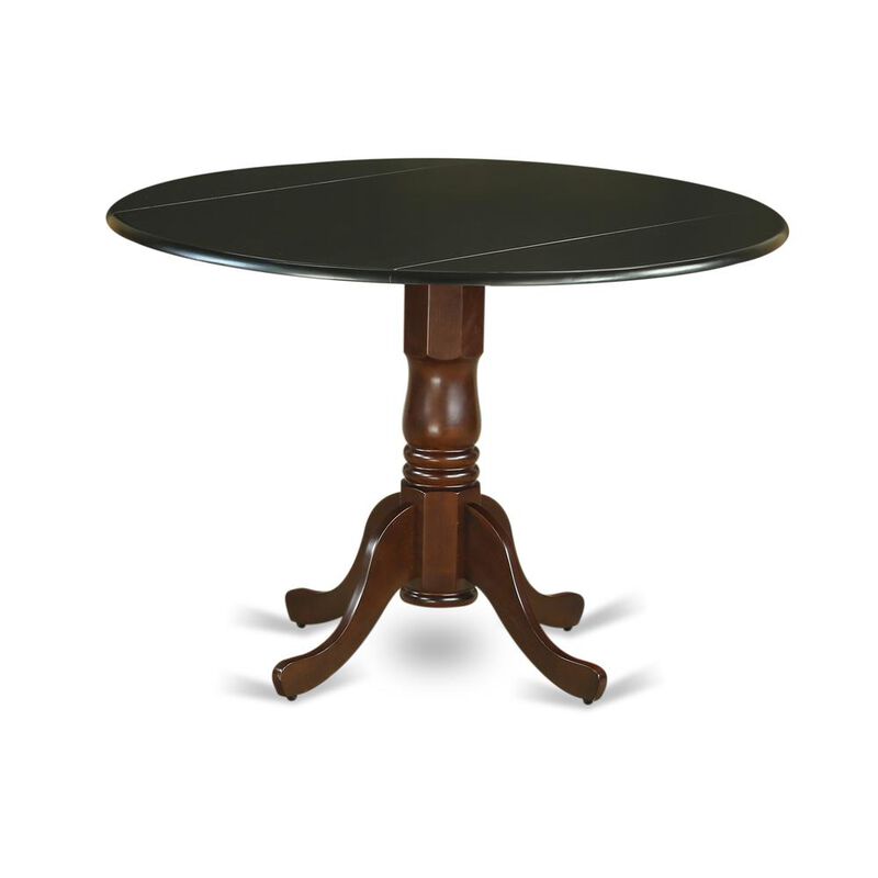 Dining Table Black & Mahogany