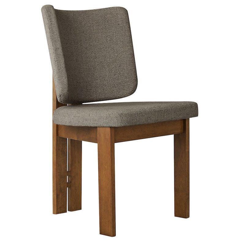 Alba Armless Upholstered Dining Chairs Set Of 2 image number 3