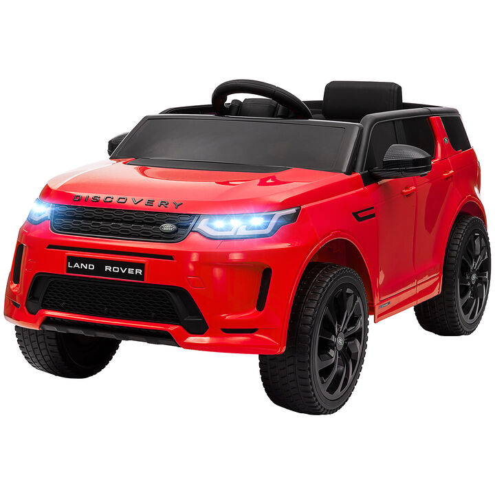 BreeBe Land Rover Discovery Sport Licensed 12V Kids Ride on Car with Remote Control Soft Start, LED Lights