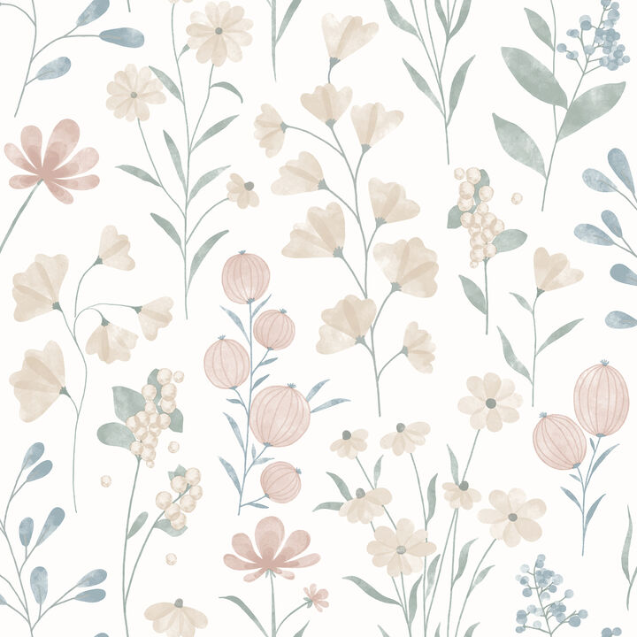 Floral Candy Wallpaper