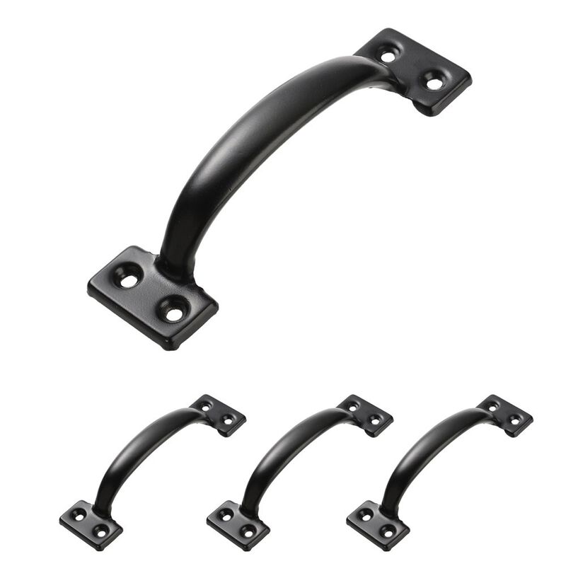 LIZAVO V171 6-1/2"" Pulls in Black- 4 Pack