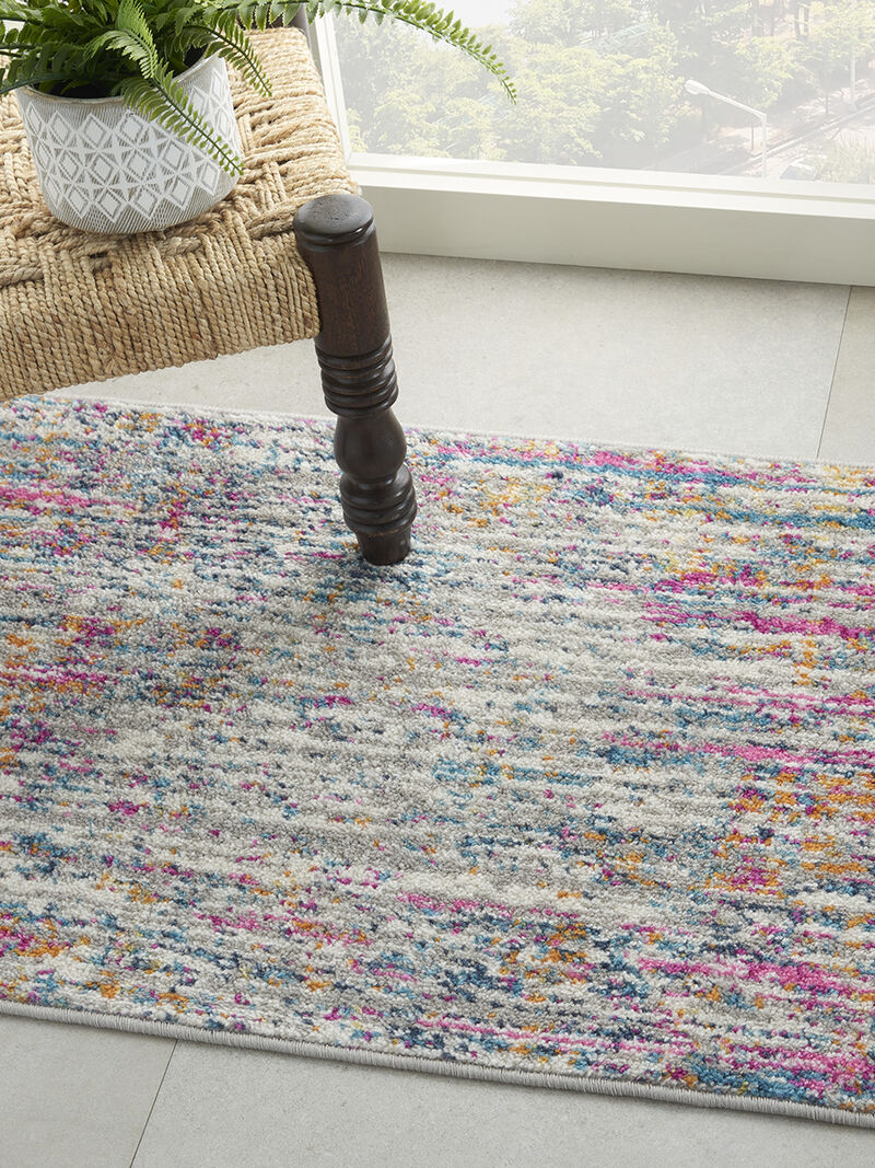 Passion PSN09 Ivory/Multicolor 1'10" x 6' Rug image number 8