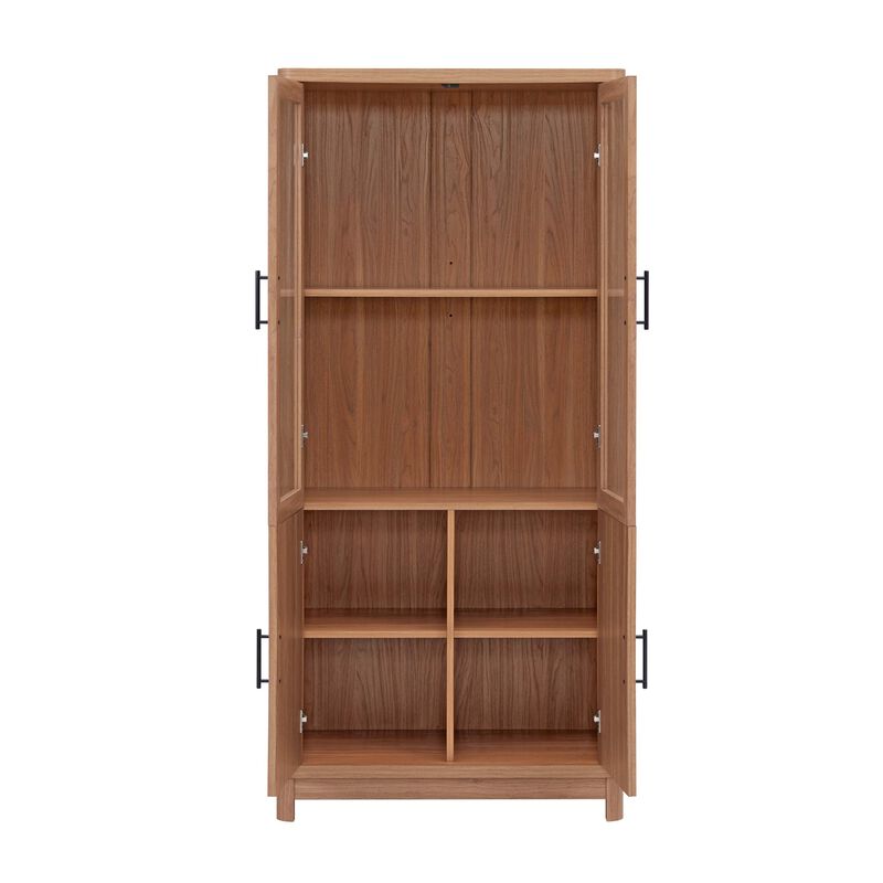 Jodie Brown Bookcase (Set of 3)