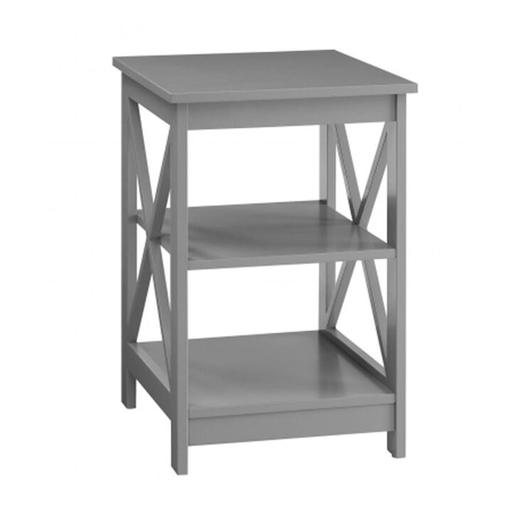 Convenience Concepts  Oxford End Table with Shelves