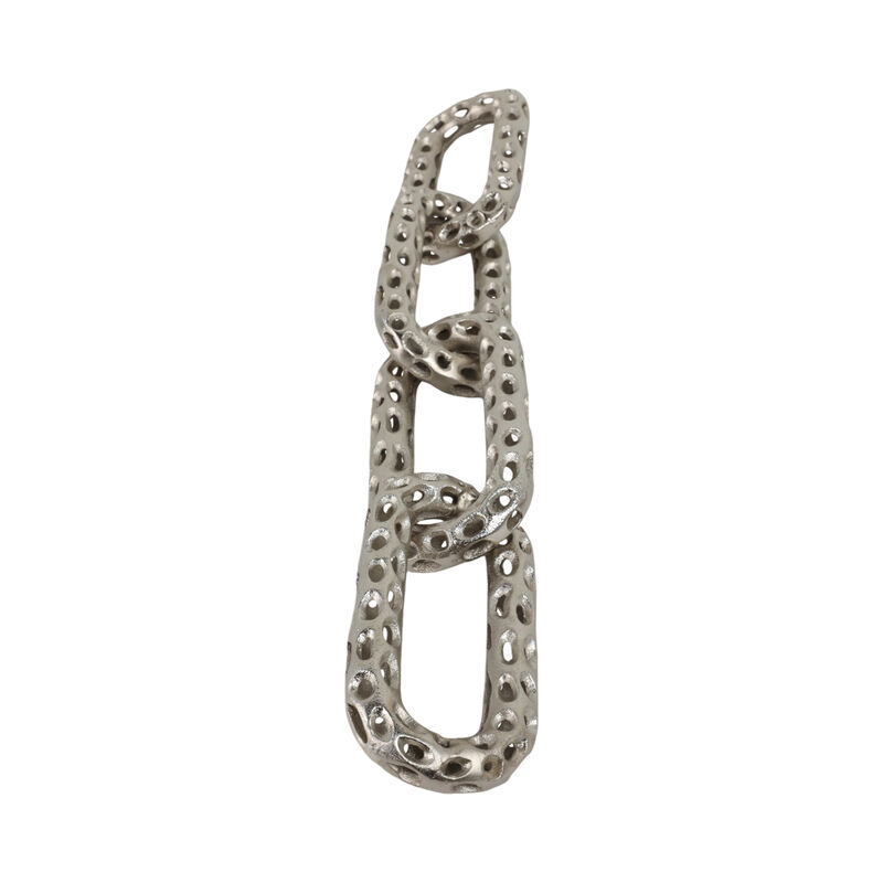 25x4 Pierced Metal Chain Link image number 2