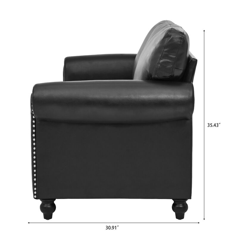 Hunrux 3 Seater Sofa image number 8