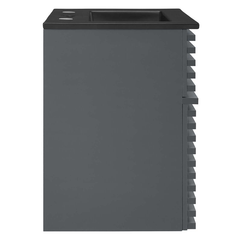 Render 18" Wall-Mount Bathroom Vanity image number 3