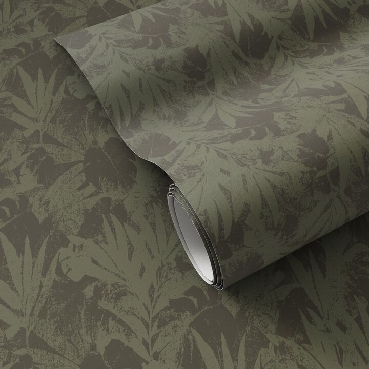 Tropic Paradise Wallpaper by Getty Images - Tropic Paradise Olive Night I