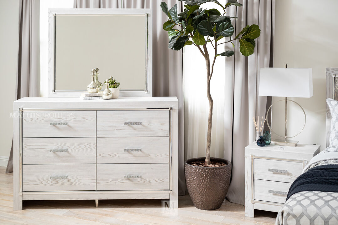 Altyra 6-Drawer Dresser and Mirror