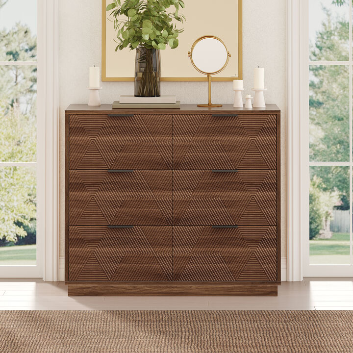 Jebweg Mid Century 3D Geometric Dresser
