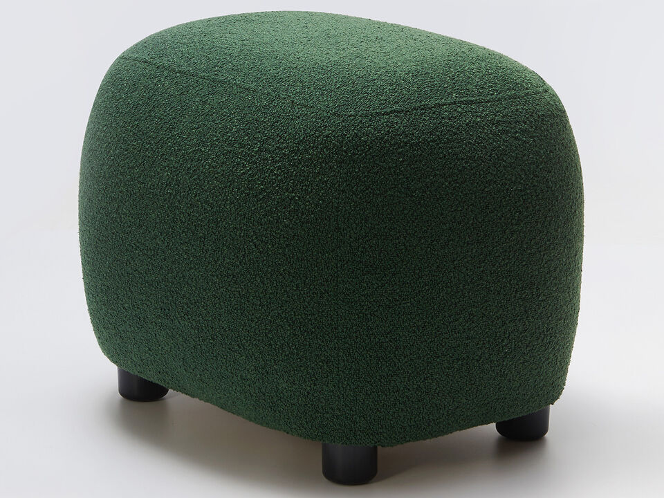 Elmer Bouclé Ottoman