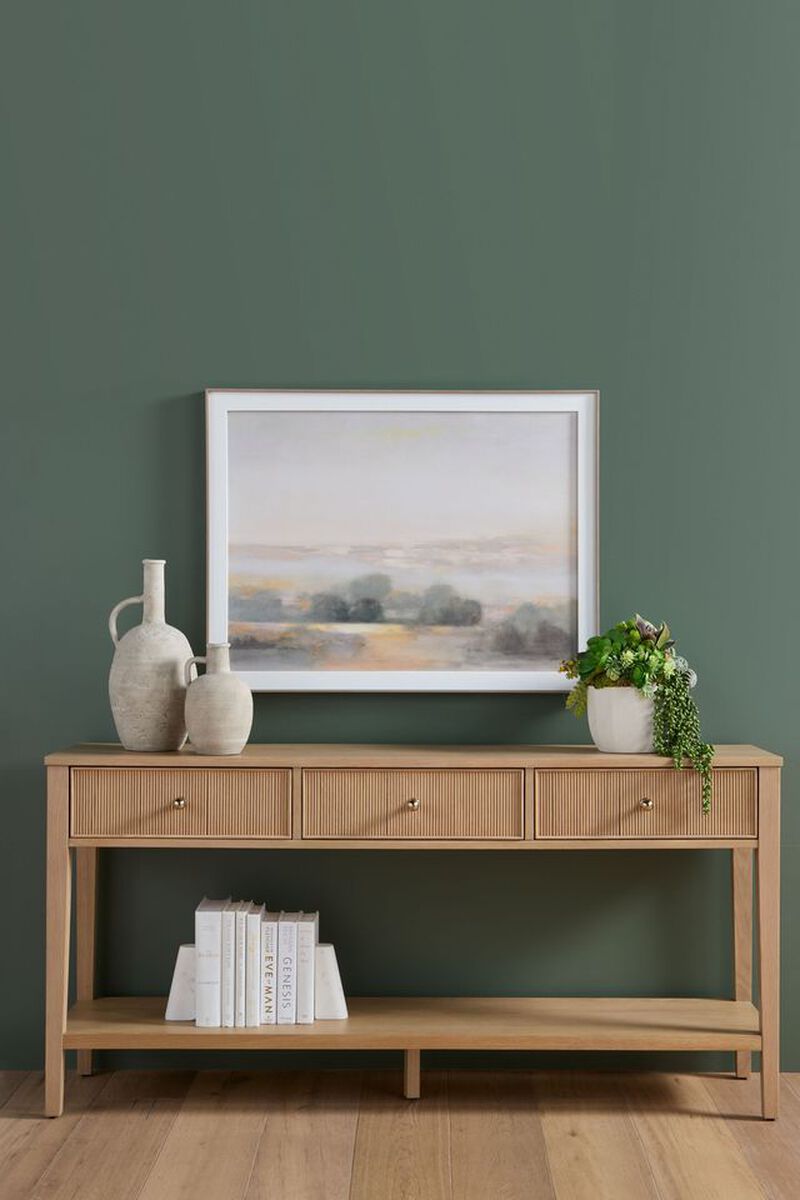 Highland 3-Drawer Console Table image number 1