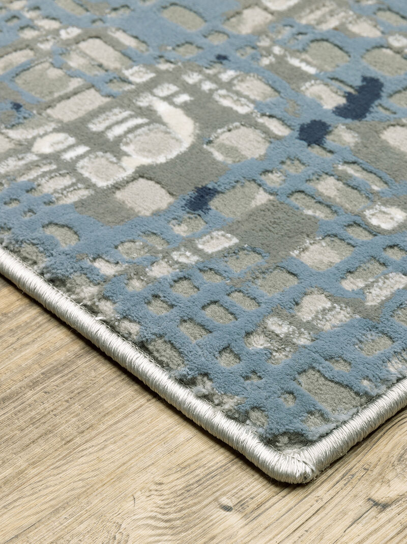 Easton 5'3" x 7'6" Blue Rug image number 1