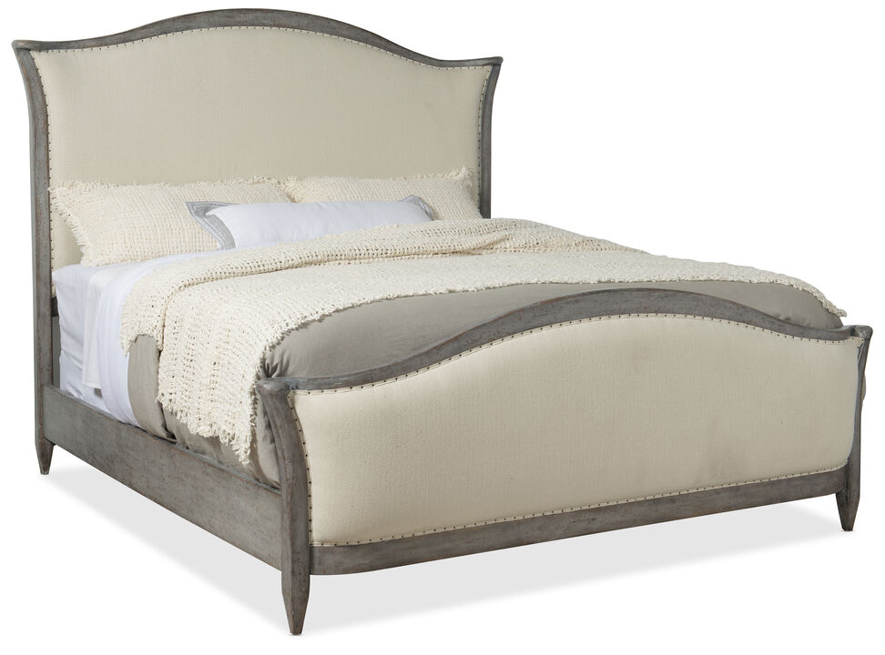 Ciao Bella Cal King Bed in Speckled Gray