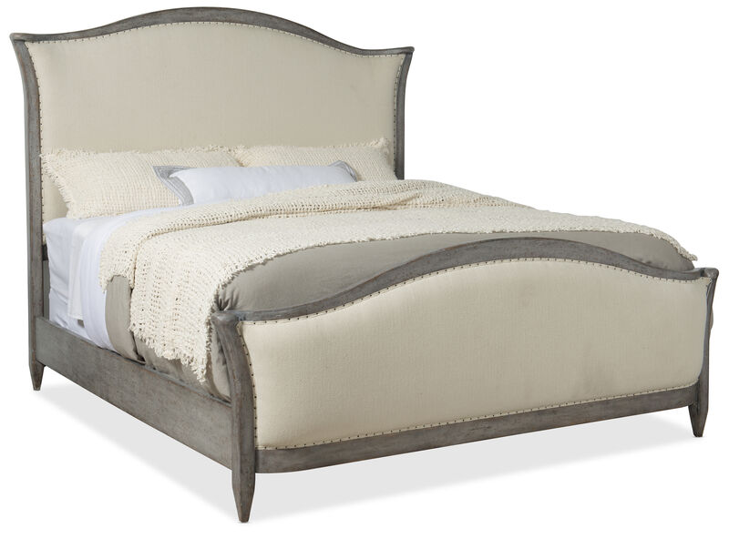 Ciao Bella Cal King Bed in Speckled Gray