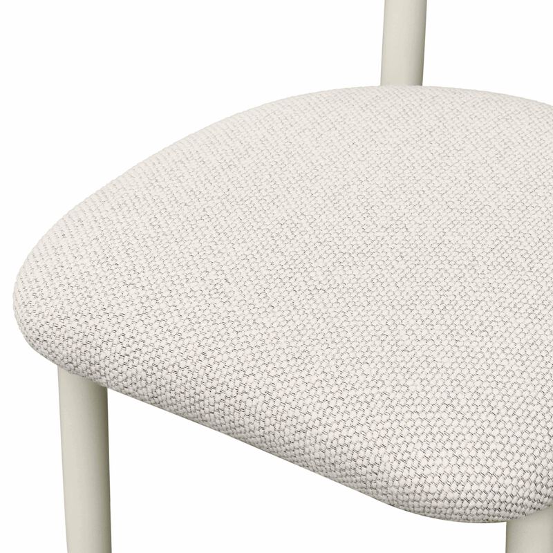 Annika Textured Outdoor Dining Side Chair