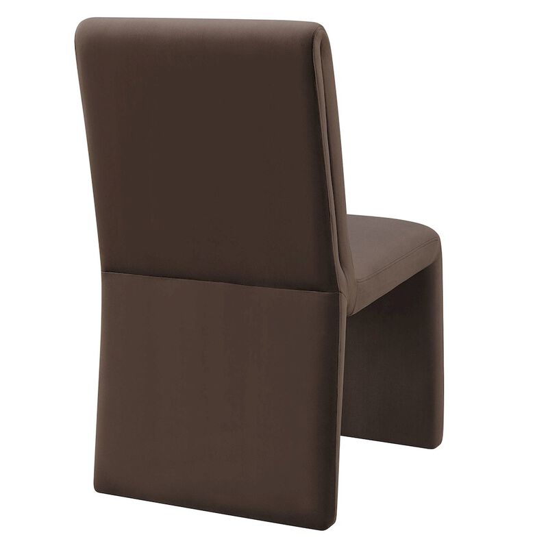 Emory Upholstered Performance Velvet Dining Side Chair image number 4