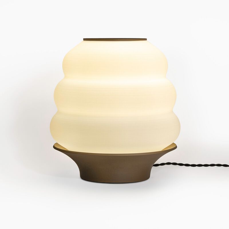 Honey Pot Minimalist Classic Plant-Based PLA 3D Printed Dimmable LED Table Lamp