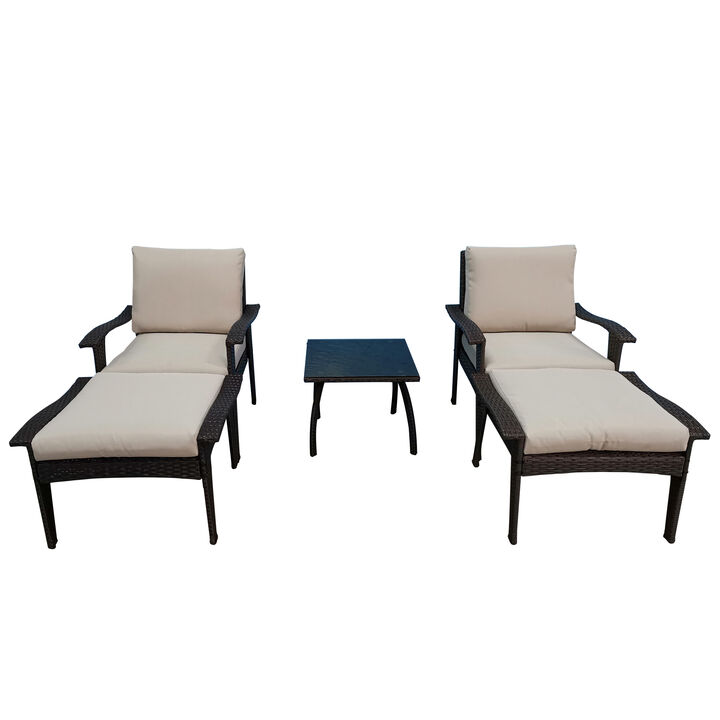 Streamdale Rattan Wicker Patio Lounge Chairs