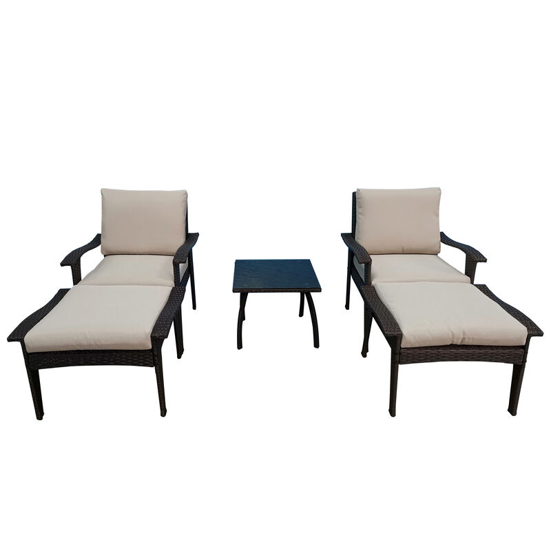 Streamdale Rattan Wicker Patio Lounge Chairs