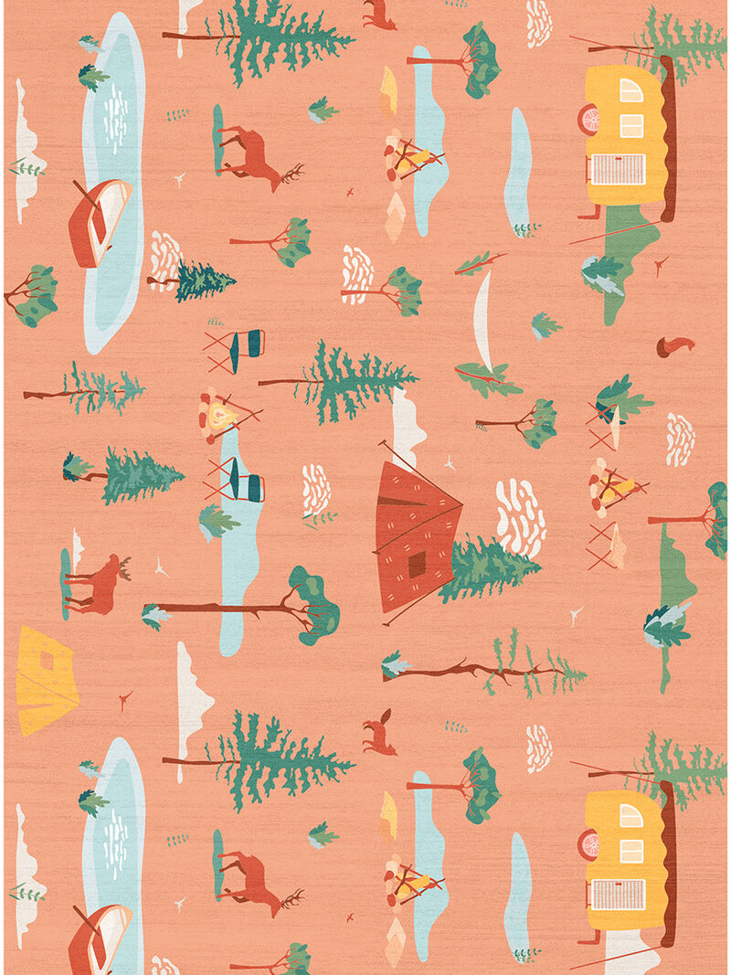 Imagination IMA21 Multicolor 3'5" x 5' Rug