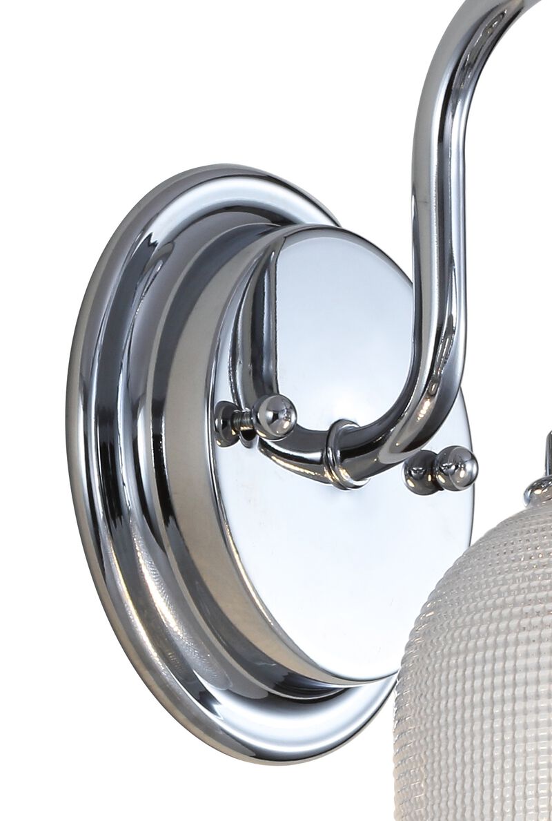 Virginia Metal/Glass LED Vanity Light