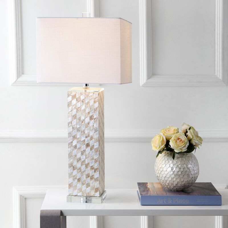 Daniel Seashell/Crystal LED Table Lamp