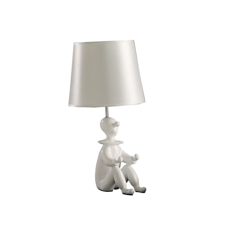 ELEMENT ACE Modern Clown Phone Holder Resin Table Lamp, Fun Decorative Desktop Accent Light for Bedroom, Living Room, Kids Room & Home Interior Decor image number 0