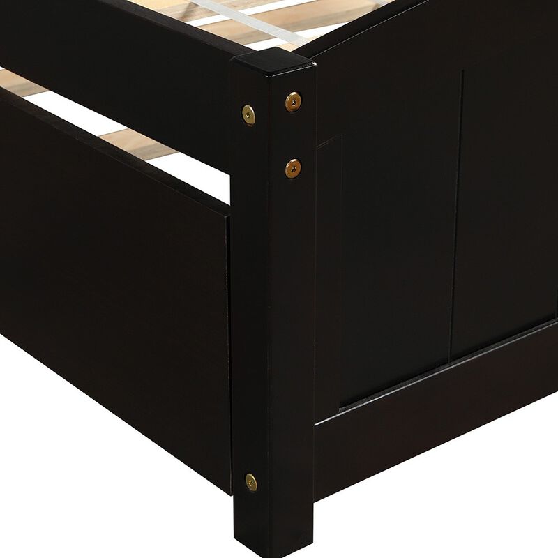 Solid Wood Trundle Bed &ndash; Perfect for Guests or Kids&rsquo; Rooms image number 5
