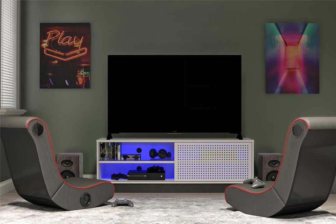 Glitch Gaming TV Stand for TVs up to 60"