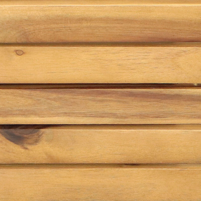 Acacia Wood Folding Table with Planter Box