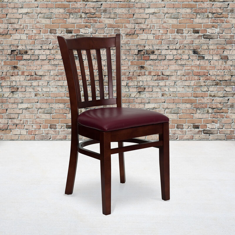 Wood Restaurant Chairs image number 1