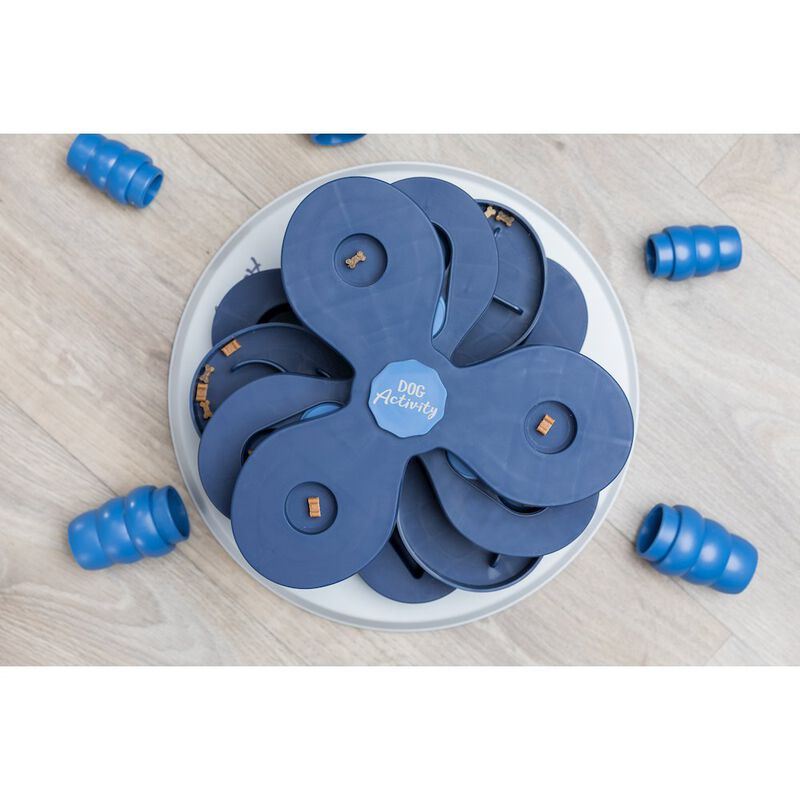 TRIXIE Dog Activity Flower Strategy Game, Level 3, Advanced Dog Puzzle Toy image number 8
