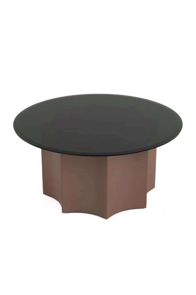 Black Glass Nesting Coffee Tables (2) | OROA Modern Ingram image number 6