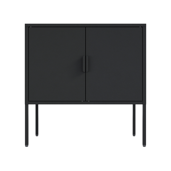 Ava Black Accent Cabinet
