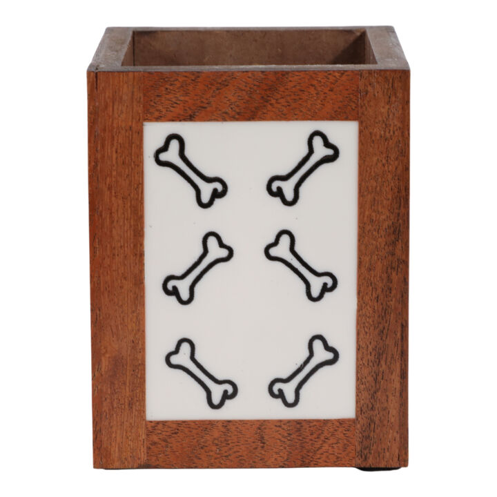 Dog Bones Pencil Cup