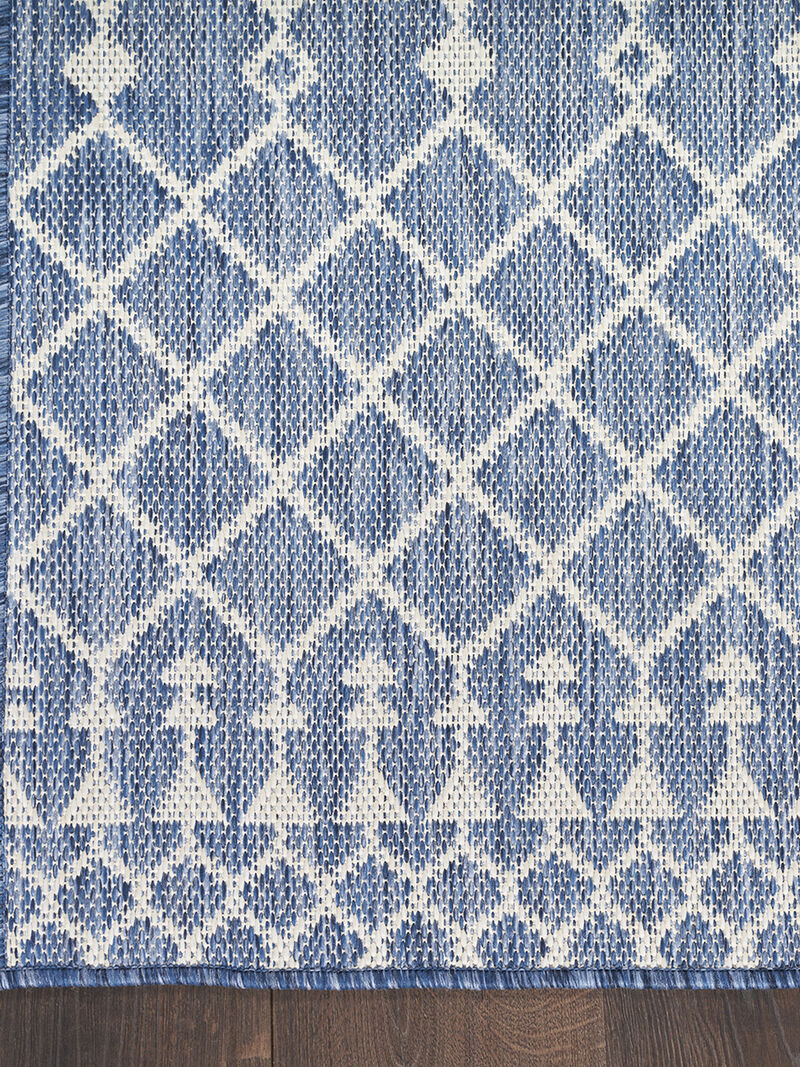 Positano POS02 Navy/Blue 7' x 10' Rug