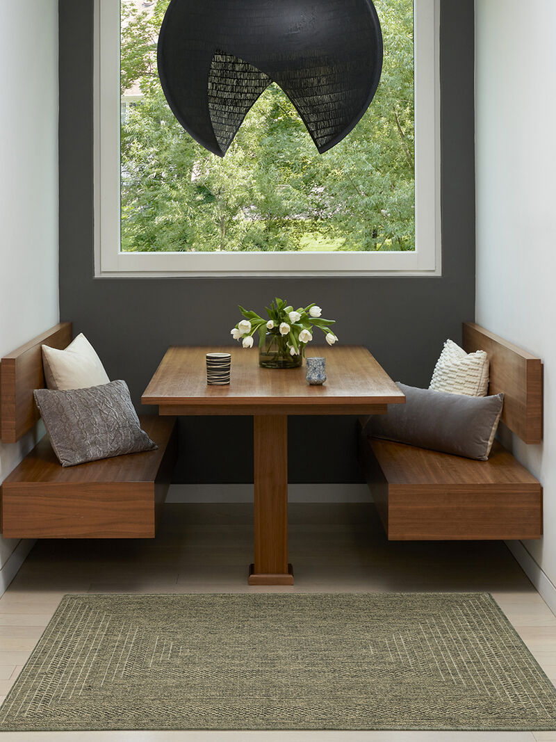 Tulum TLM04 Olive 2'2" x 10' Rug