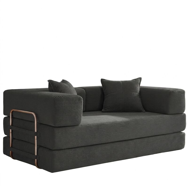5-in-1 Convertible Sleeper Sofa Bed image number 0