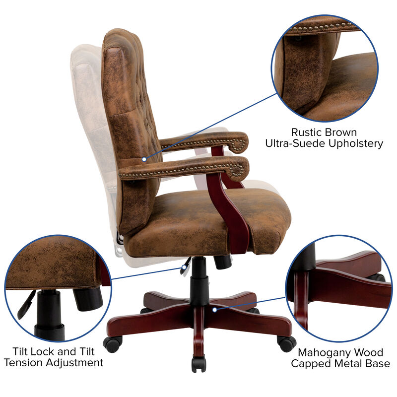 Flash Furniture Classic Executive Office Chair image number 3