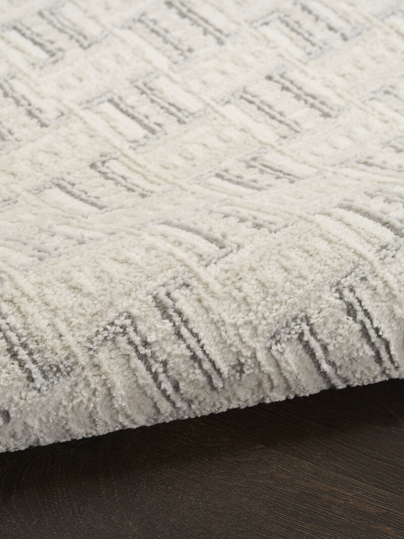 Nordic NRC01 Ivory/Gray 2' x 6' Rug