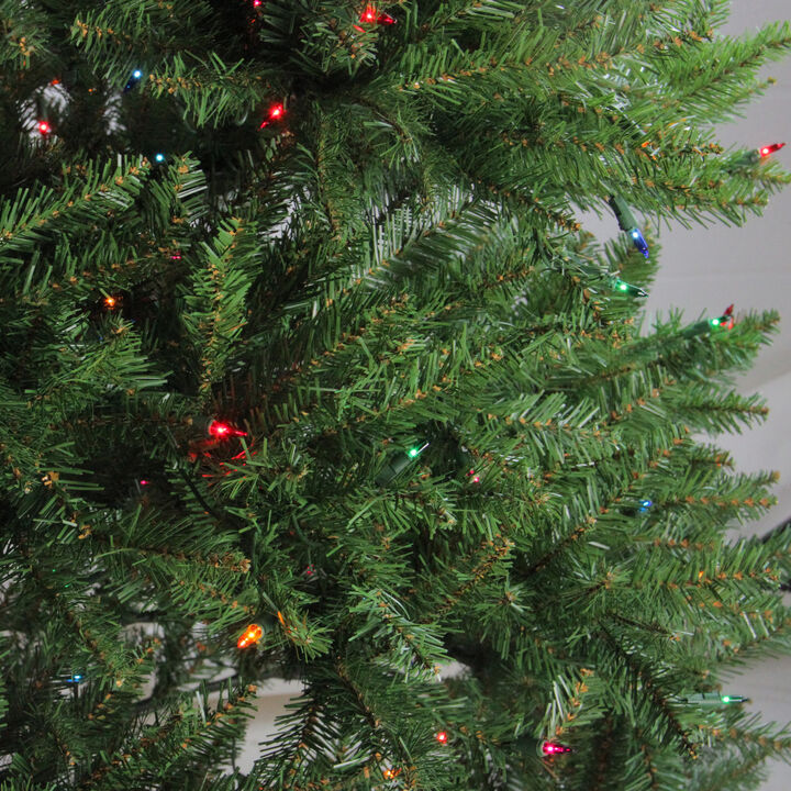 10' Pre-Lit Full Northern Pine Artificial Christmas Tree  Multi Lights