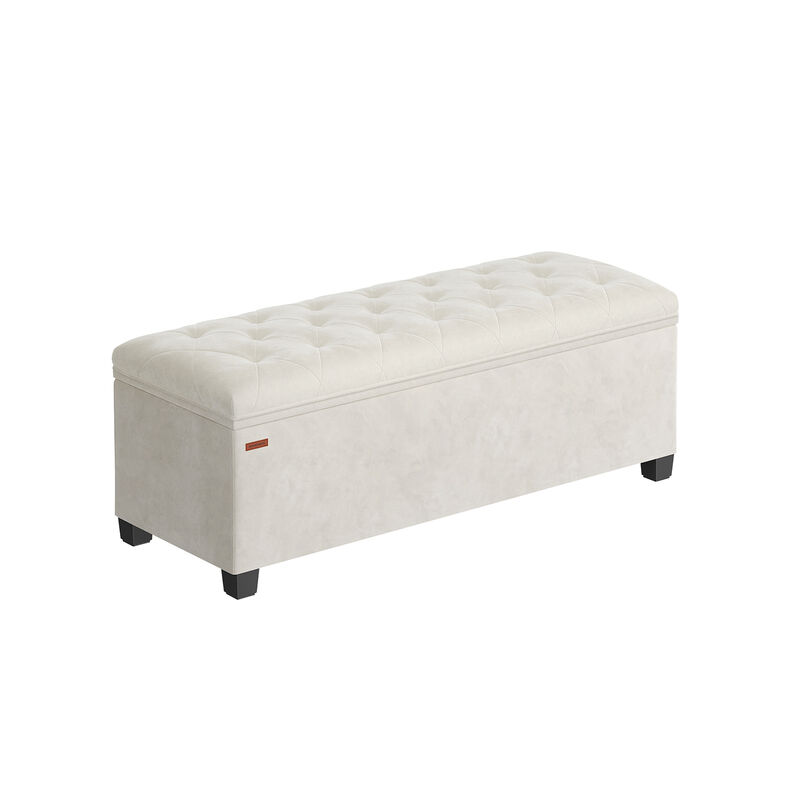 Mini Footstool Ottoman with Legs – Padded Small Footrest for Comfort and Style in Any Room