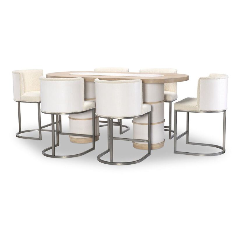 Legacy Classic Biscayne Counter Height Chair - Upholstered - 24 Seat Height