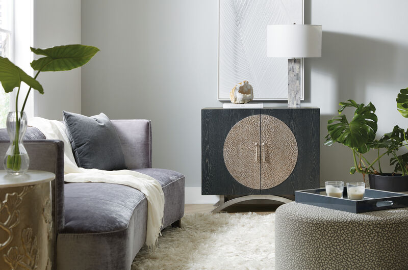 Melange Black Nolita Two Door Cabinet