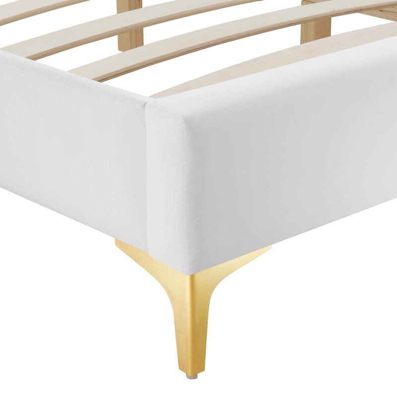 Modway - Sutton Twin Performance Velvet Bed Frame image number 5